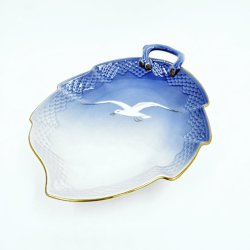 Mgestel Blad Asiet nr. 199 Med Guldkant 2 sortering   