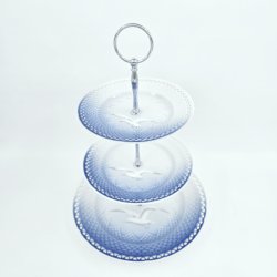 Mgestel 3 Etagers Blondekant Opsats Uden Guldkant 