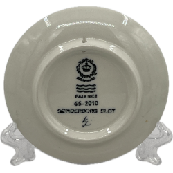 Royal Copenhagen Miniature Plate Snderborg Slot 65-2010 
