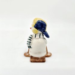 Royal Copenhagen Figur Snemand Dreng P Ski nr. 771. sortering 1 