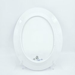 Musselmalet Halvblonde Ovalt fad nr. 1-640. sortering 1 