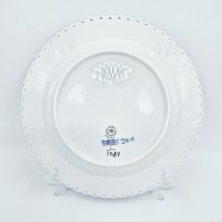 Musselmalet Helblonde Middagstallerken nr. 1-1084. sortering 2 