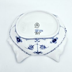 Musselmalet Halvblonde Asiet nr. 1-557. sortering 1