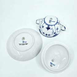 Musselmalet Halvblonde Bouillonkop nr. 1-764. sortering 3 