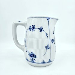 Musselmalet Riflet Kande nr. 1-2224. sortering 1 Hotelporcel�n 