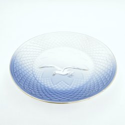 Mgestel Kompotskl nr. 21A. Med Guldkant. 2 sortering  