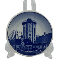 Royal Copenhagen Miniature Plate Rundetrn 8-2010 