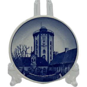 Royal Copenhagen Mini Platte Rundetrn 8-2010 