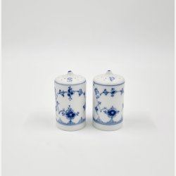 B &amp; G Musselmalet Salt &amp; Peber nr. 1097 / 1098. sortering 1