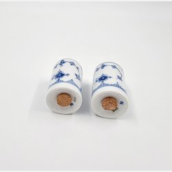 B &amp; G Musselmalet Salt &amp; Peber nr. 1097 / 1098. sortering 1