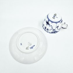 Musselmalet Halvblonde Kaffekop nr. 1-626. sortering 1  