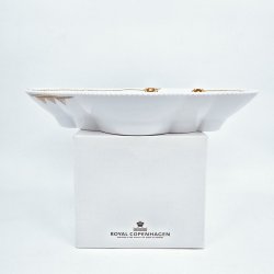 Royal Copenhagen Multifarvet Elements Chestnut Fad nr. 353. sortering 1 