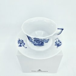 Bl Blomst Kantet Kaffekop nr. 10-8608. sortering 2  