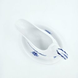 Bl� Blomst Flettet Sovsesk�l nr. 10-8069. sortering 2 