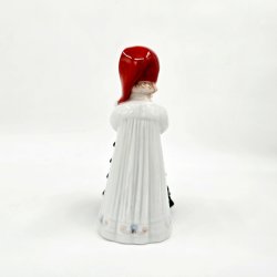 Royal Copenhagen Figur Pige Der Pynter Juletr nr. 096. sortering 1