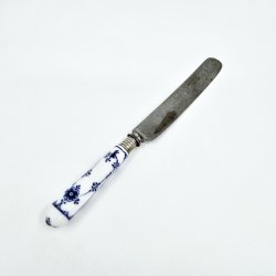 Musselmalet Riflet Kniv 