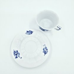 Bl Blomst Kantet Kaffekop nr. 10-8608. sortering 2  