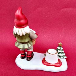 Firklveren Figur Nisse Lysestage 