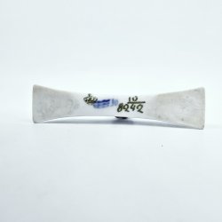  Bl Blomst Flettet Knivstol nr. 10-8242. sortering 1 Sjlden