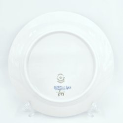 Musselmalet Halvblonde Sildetallerken nr. 1-573. sortering 2 