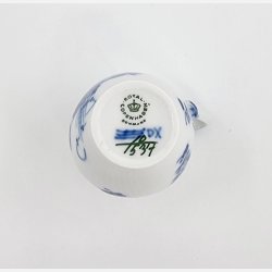 Bl Blomst Svejfet Kuvert Fldekande nr.10-1534. sortering 1