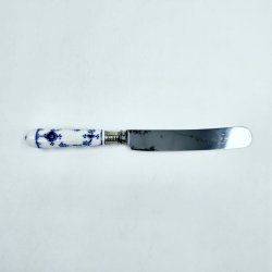 Musselmalet Riflet Sm�rkniv