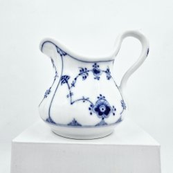 Musselmalet Riflet Fldekande nr.1-2092. sortering 1 Sjlden 