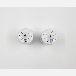 B &amp; G Musselmalet Salt &amp; Peber nr. 1097 / 1098. sortering 1