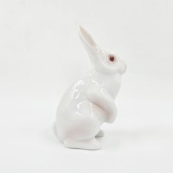 B &amp; G Figur hvid Kanin nr. 2443. sortering 1 