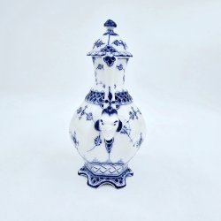 Musselmalet Helblonde Portions Kaffekande nr. 1-1030. sortering 2 