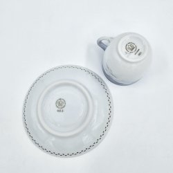 Mgestel Espresso Kop Med Gennembrudt Kant nr. 463.5 Uden Guldkant 1 sortering Sjlden  