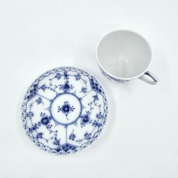 Musselmalet Halvblonde Kaffekop nr. 1-756. sortering 1 