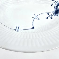 Bl Mega Riflet Dyb Tallerken nr. 604. sortering 1  