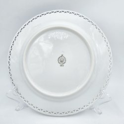 Mgestel Middagstallerken Med Gennembrudtkant nr. 325.5 Med Guldkant 1 sortering 