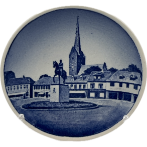 Royal Copenhagen Mini Platte Kong Christian X 51-2010 