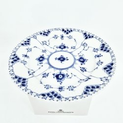 Musselmalet Helblonde Sildetallerken nr. 1-1086. sortering 1