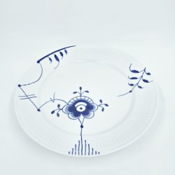 Bl Mega Riflet Middagstallerken nr. 627. sortering 1  