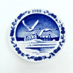 Royal Copenhagen Mini JulePlatte Kronborg 1988