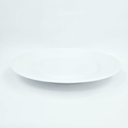 Royal Copenhagen Hvid Elements Middagstallerken nr. 627. sortering 1 