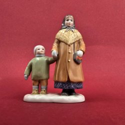 Firklveren Jule By Figurer  