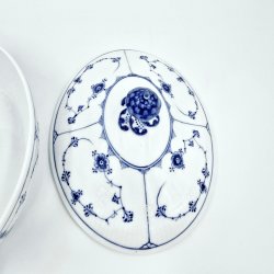 Musselmalet Riflet Lgfad nr. 1-283. sortering 1  