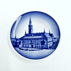 Royal Copenhagen Mini Platte K�benhavns R�dhus 15 -2010 