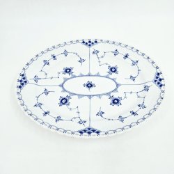 Musselmalet Helblonde Fad nr. 1-1146. sortering 2 