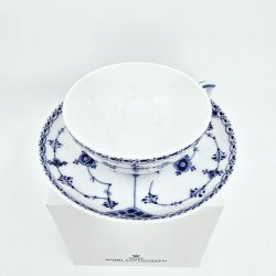 Musselmalet Halvblonde Tekop nr. 1-525. sortering 2 