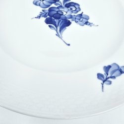 Bl Blomst Flettet Lille Middagstallerken nr. 10-8096. sortering 2  