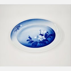 Julerose Stort Ovalt Fad nr. 16. sortering 2