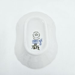 Bl Blomst Svejfet Saltkar nr. 10-1802. sortering 3 