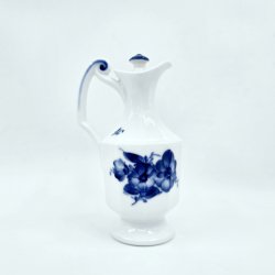 Bl� Blomst Kantet Olie Kande nr. 10-8582. sortering 1 