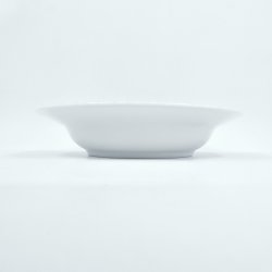 Musselmalet Halvblonde Dyb Tallerken nr. 1-566. sortering 1 