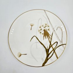 Royal Copenhagen Flora Tallerken Dandelion nr 622. sortering 1 